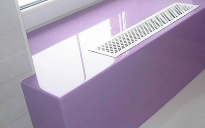 Подоконник из акрила Corian Chic Aubergine