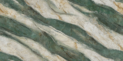 Primax Quartz 730 Calacatta Emerald Dreams - изображение